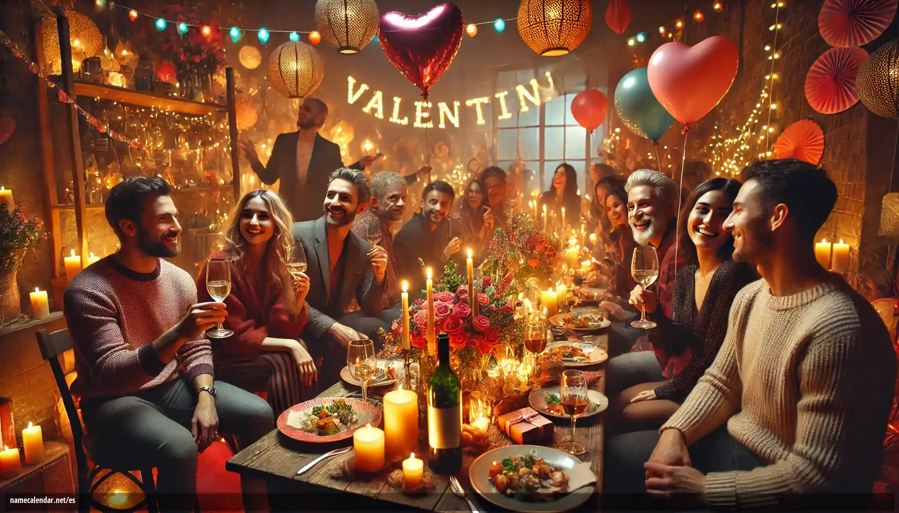 Celebración del onomástico y del nombre - Valentin