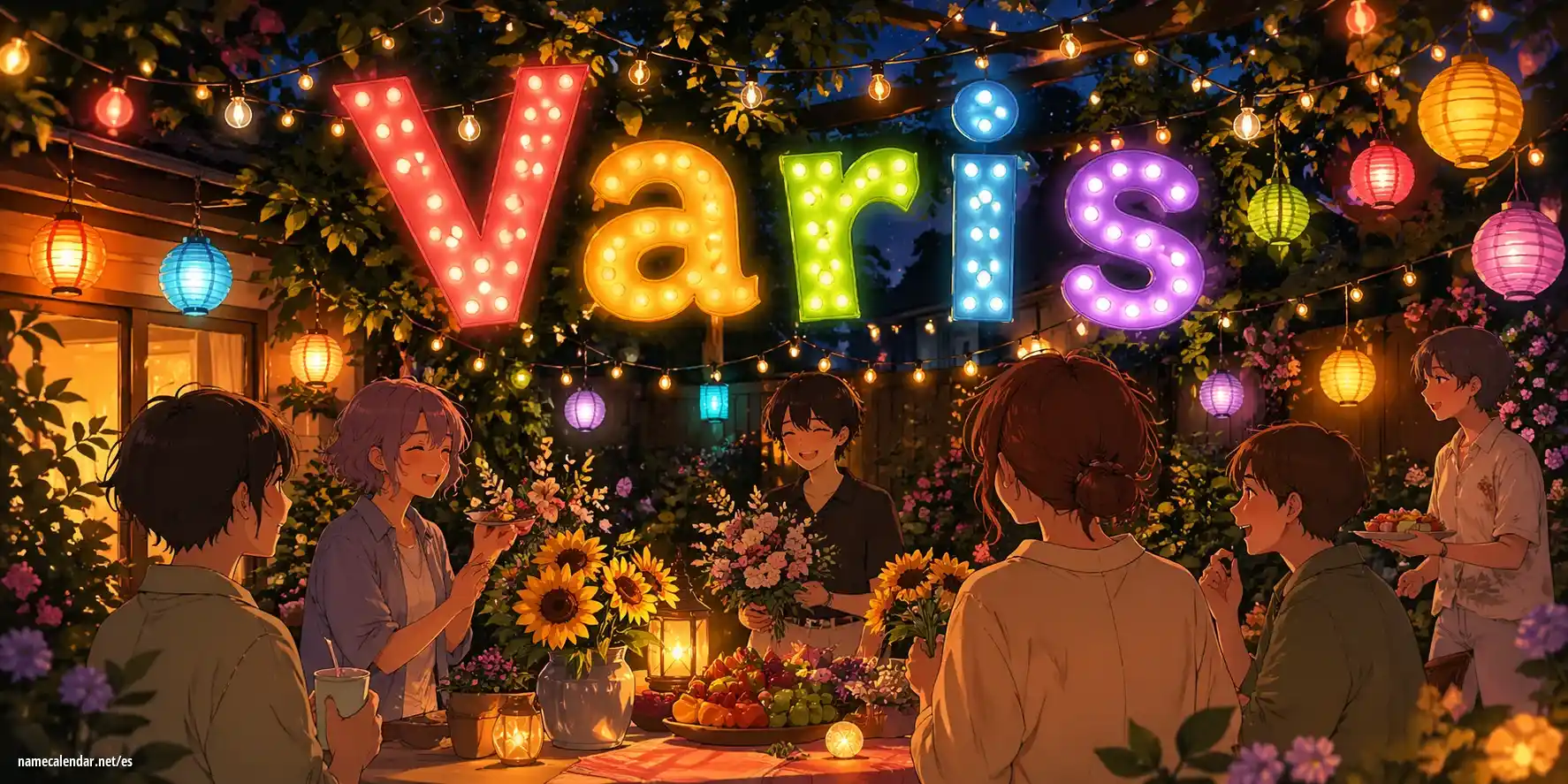 Celebración del onomástico y del nombre - Varis