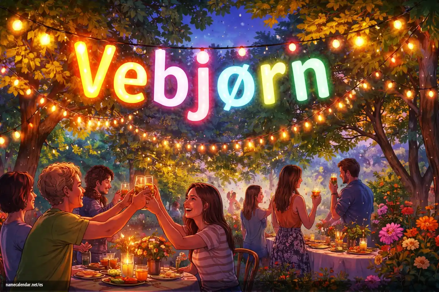 Celebración del onomástico y del nombre - Vebjørn