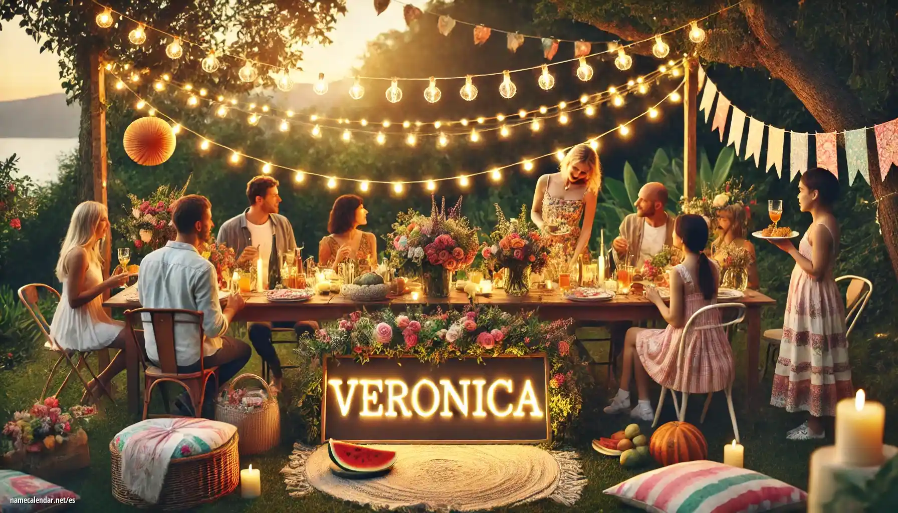 Celebración del onomástico y del nombre - Verónica