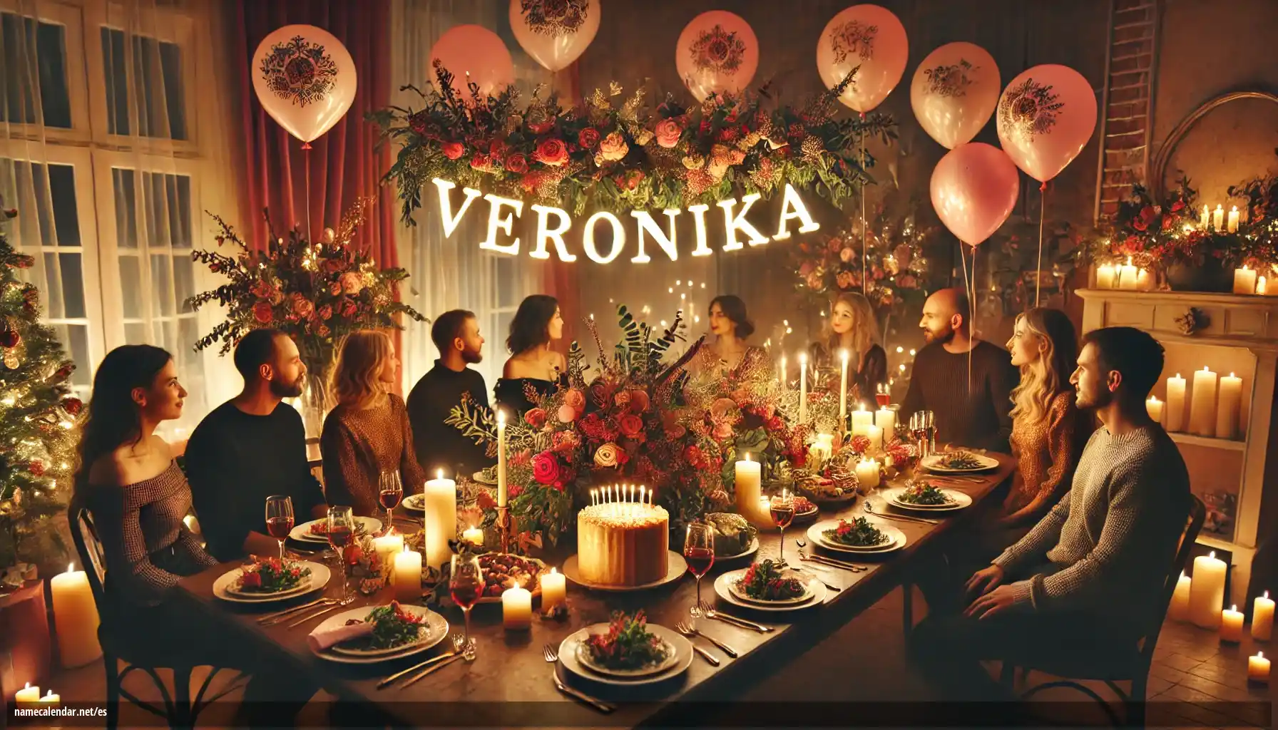 Celebración del onomástico y del nombre - Veronika