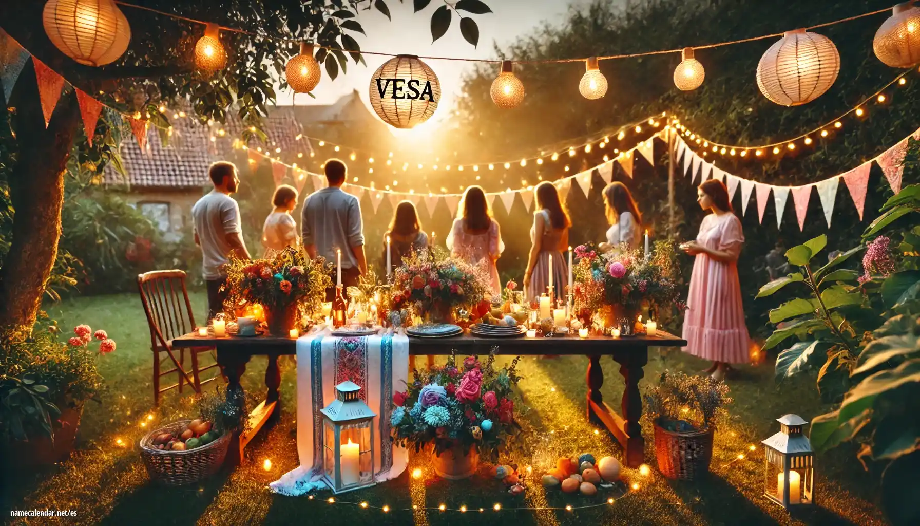 Celebración del onomástico y del nombre - Vesa