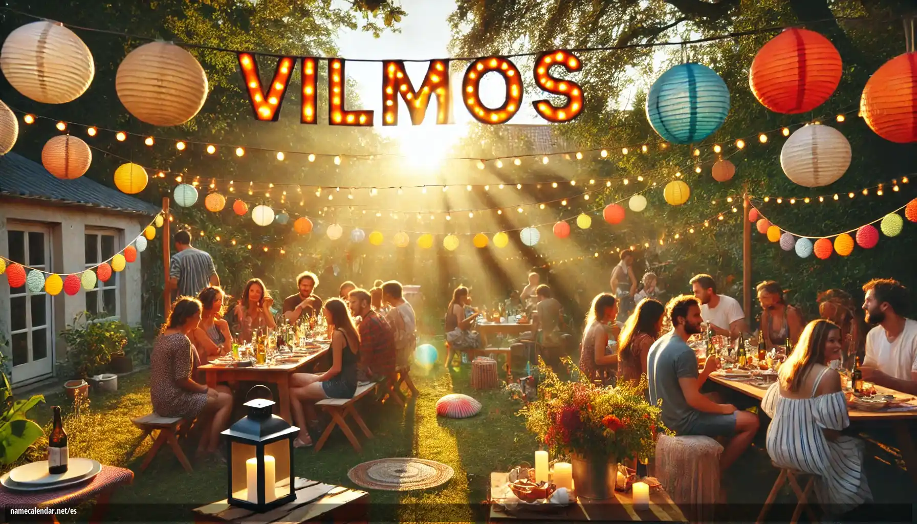 Celebración del onomástico y del nombre - Vilmos