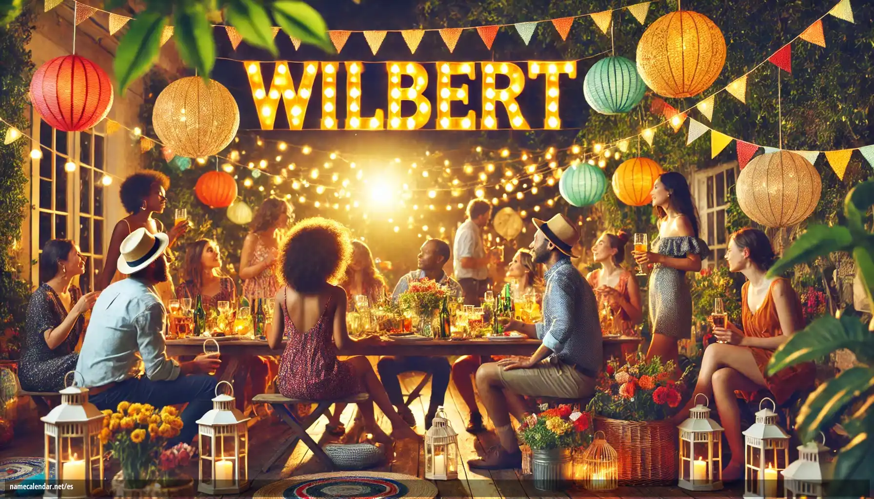 Celebración del onomástico y del nombre - Wilbert
