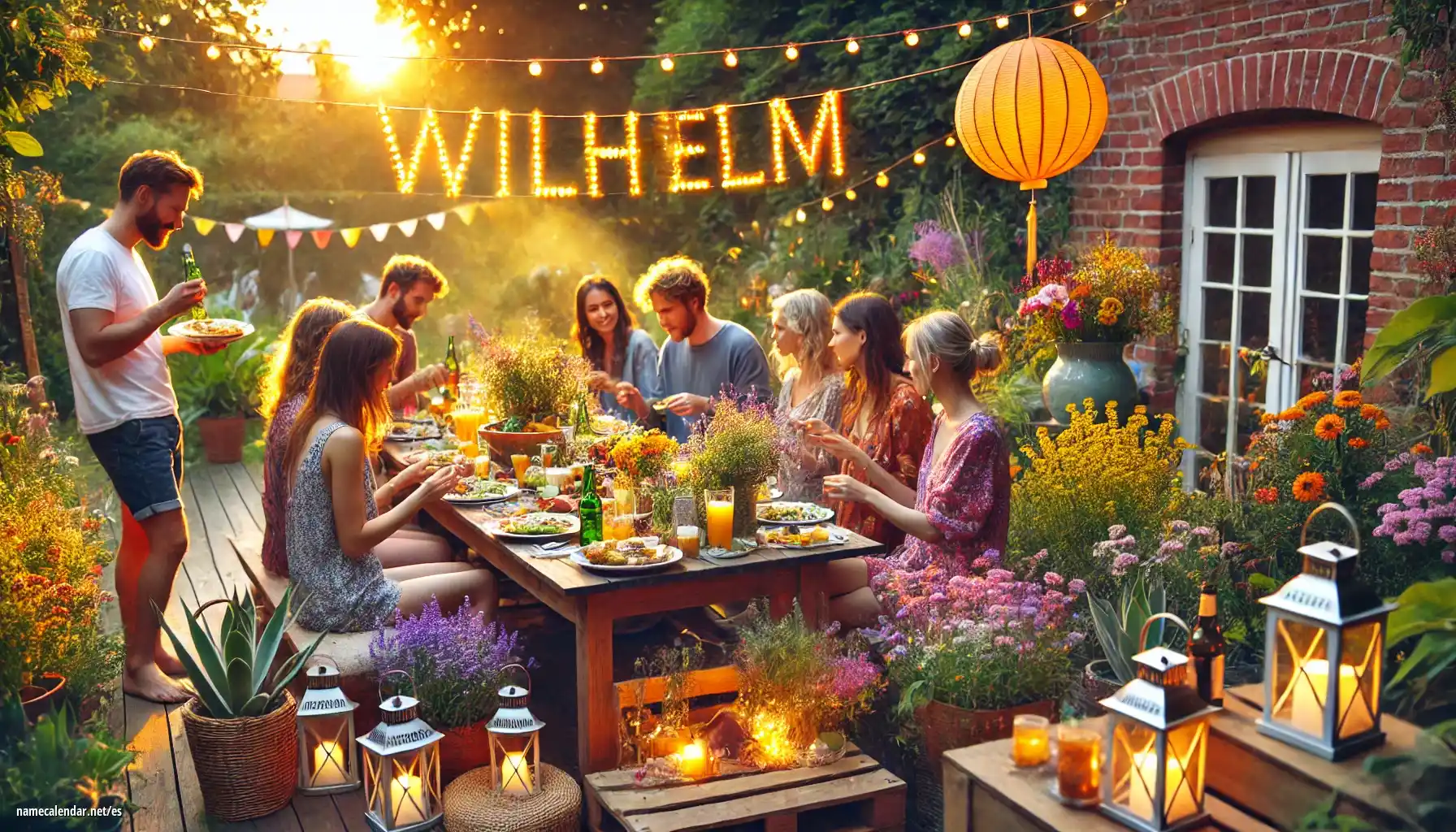 Celebración del onomástico y del nombre - Wilhelm