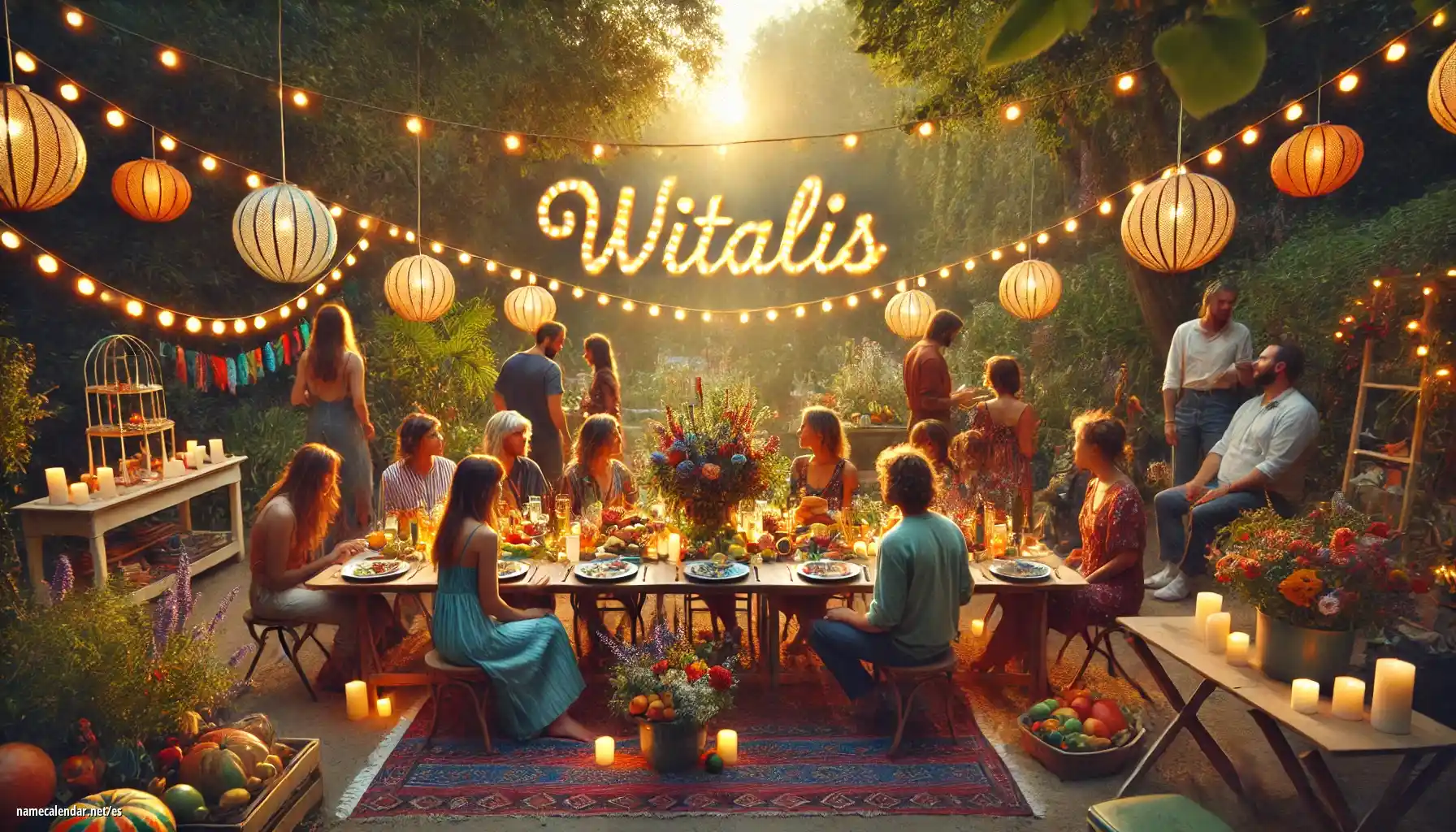 Celebración del onomástico y del nombre - Witalis