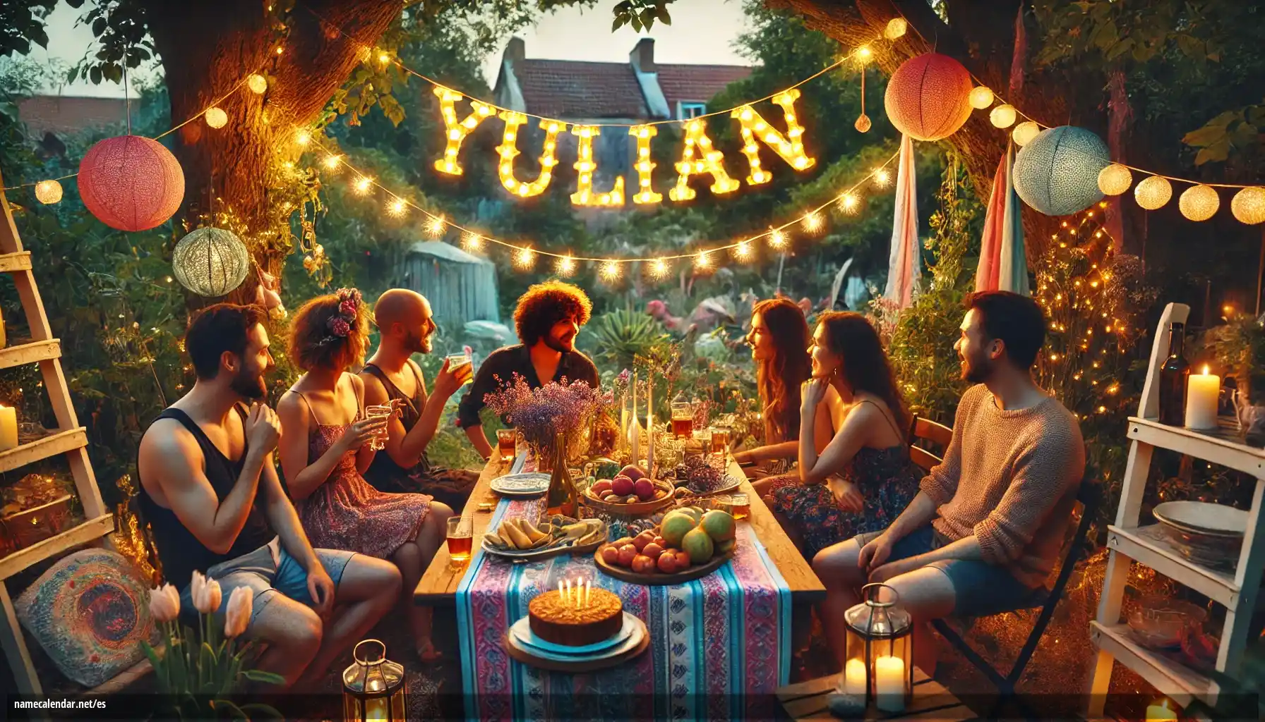 Celebración del onomástico y del nombre - Yulian
