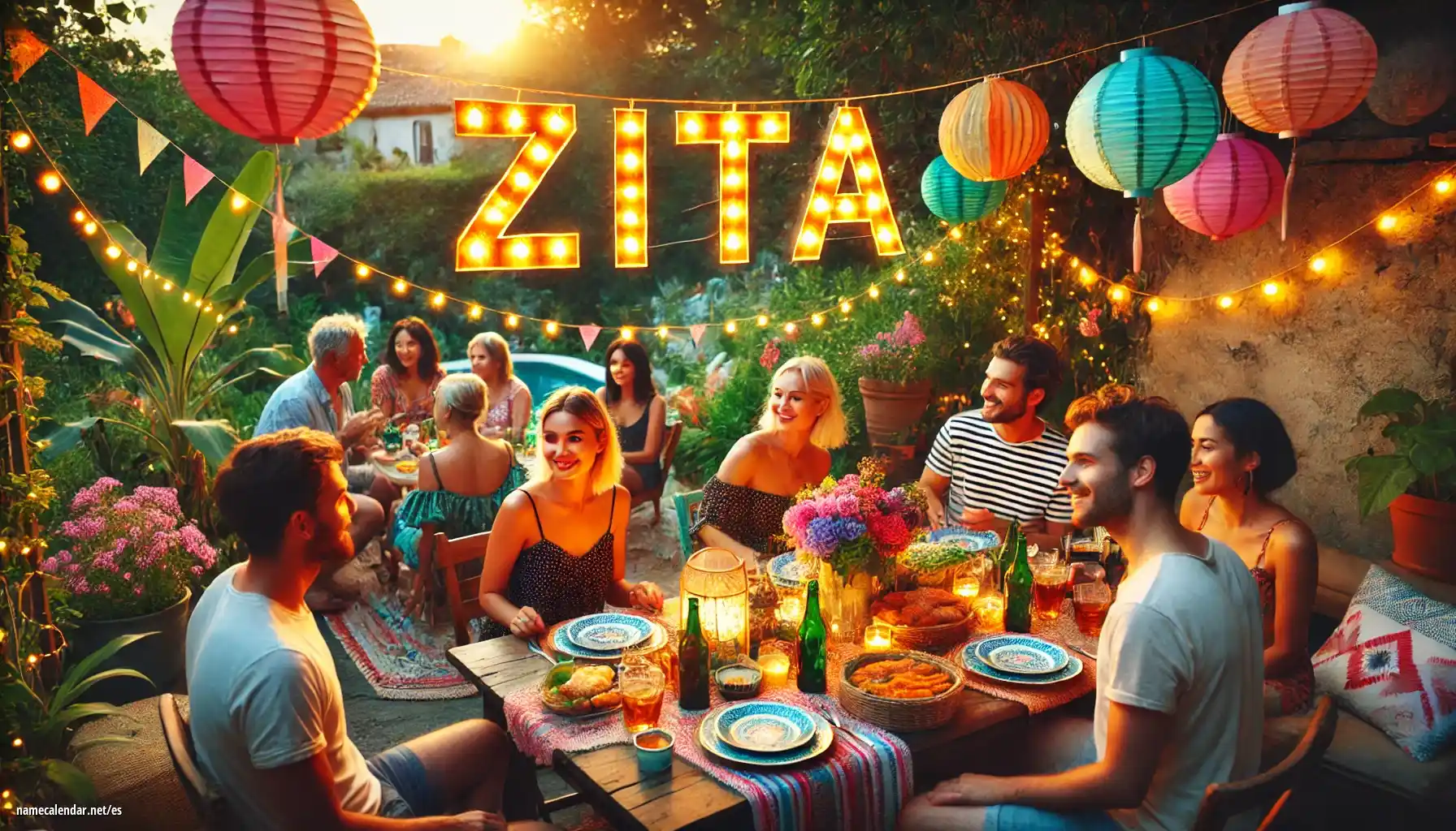 Celebración del onomástico y del nombre - Zita
