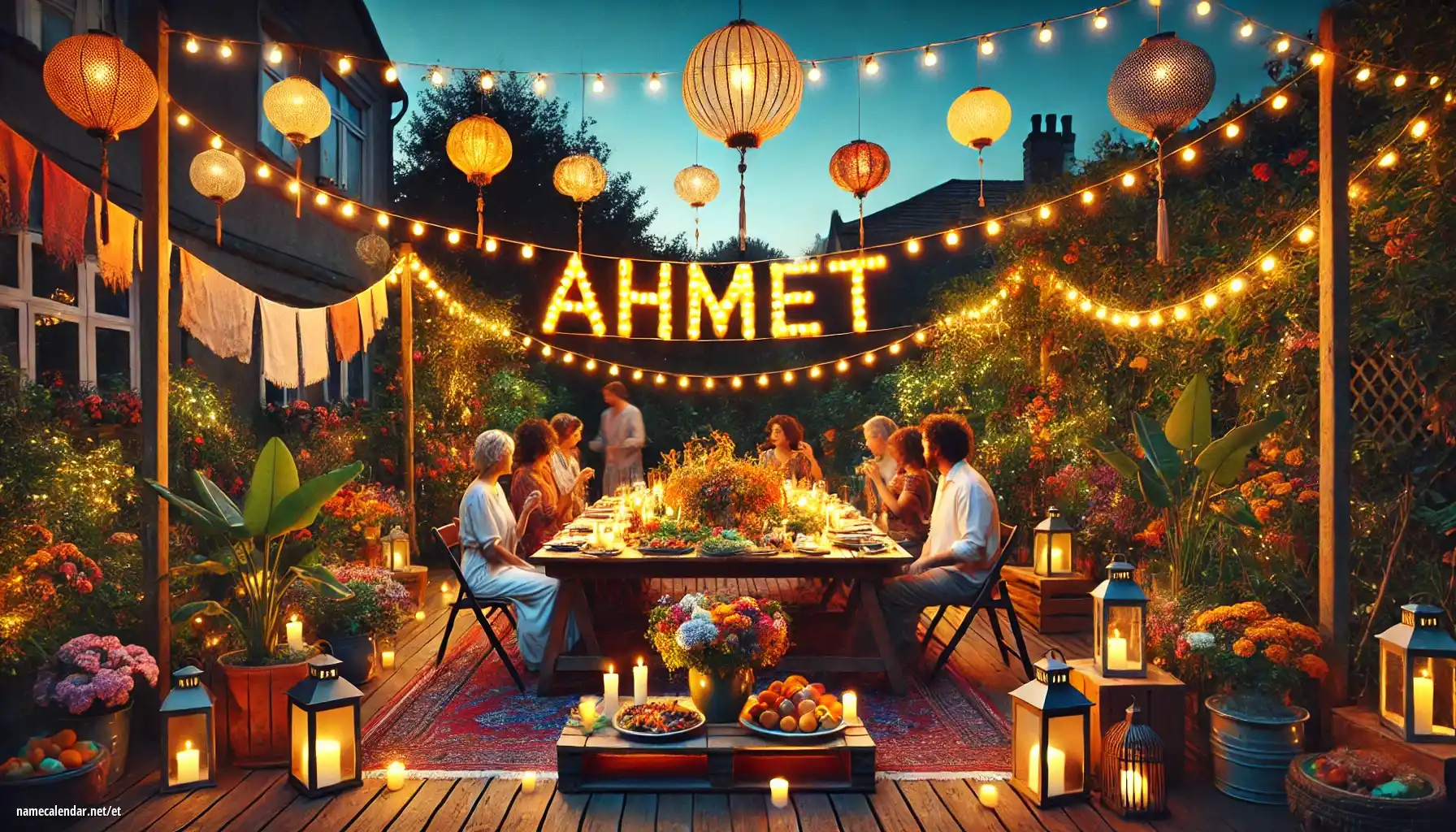 Nimepäeva ja nime tähistamine - Ahmet