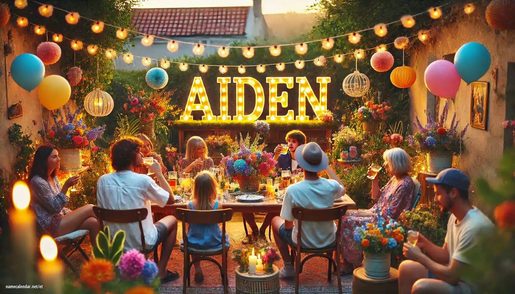 Nimepäeva ja nime tähistamine - Aiden