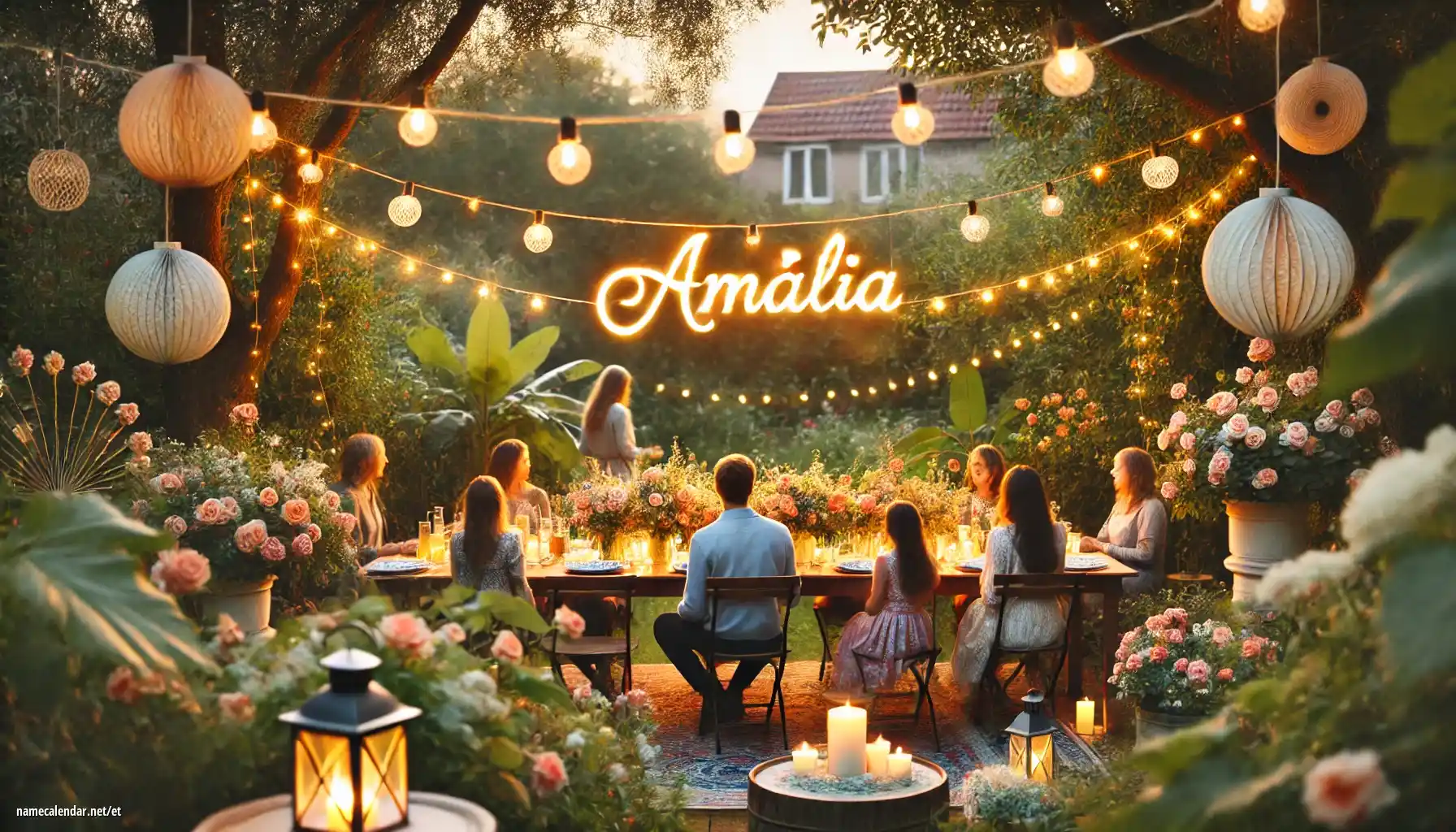 Nimepäeva ja nime tähistamine - Amália