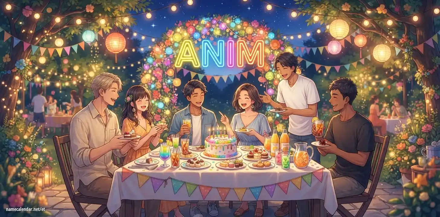 Nimepäeva ja nime tähistamine - Anim