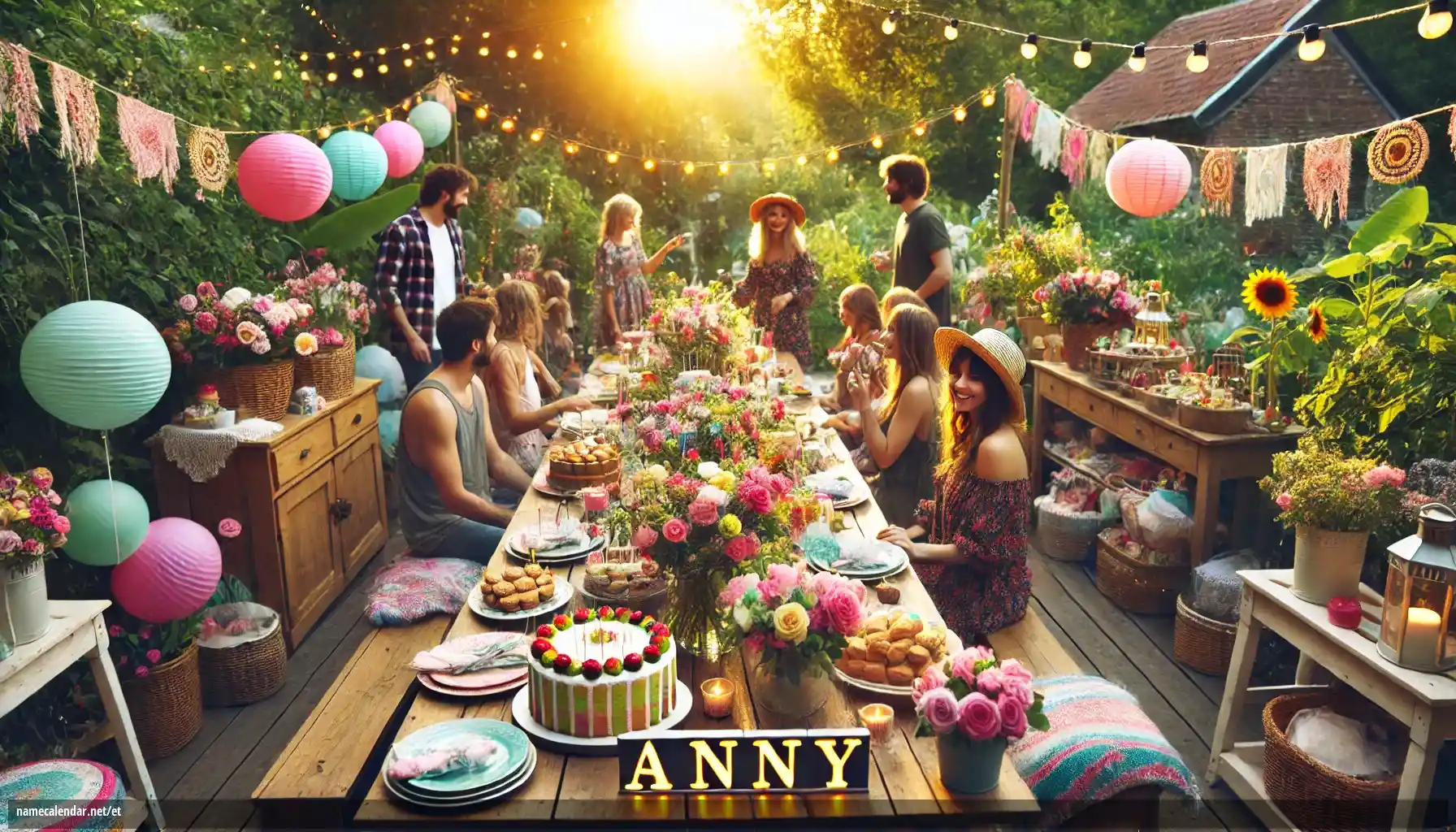 Nimepäeva ja nime tähistamine - Anny