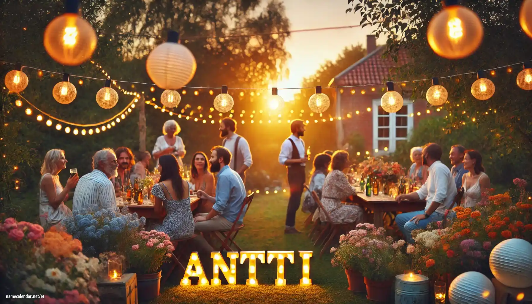 Nimepäeva ja nime tähistamine - Antti