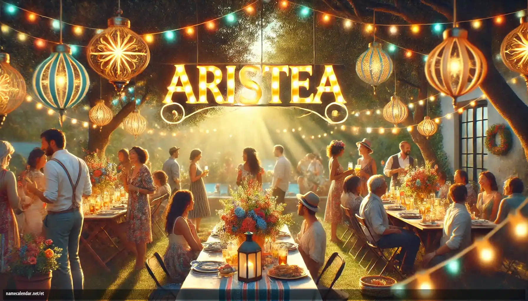 Nimepäeva ja nime tähistamine - Aristea