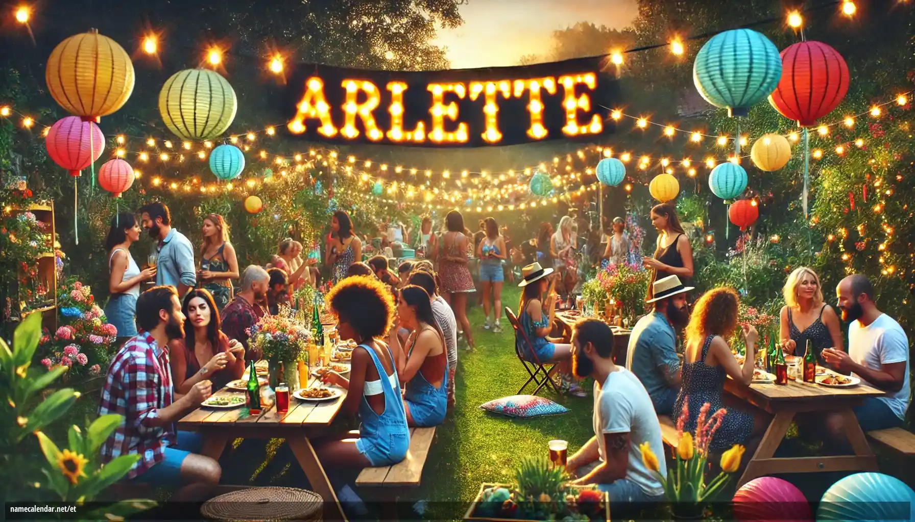 Nimepäeva ja nime tähistamine - Arlette