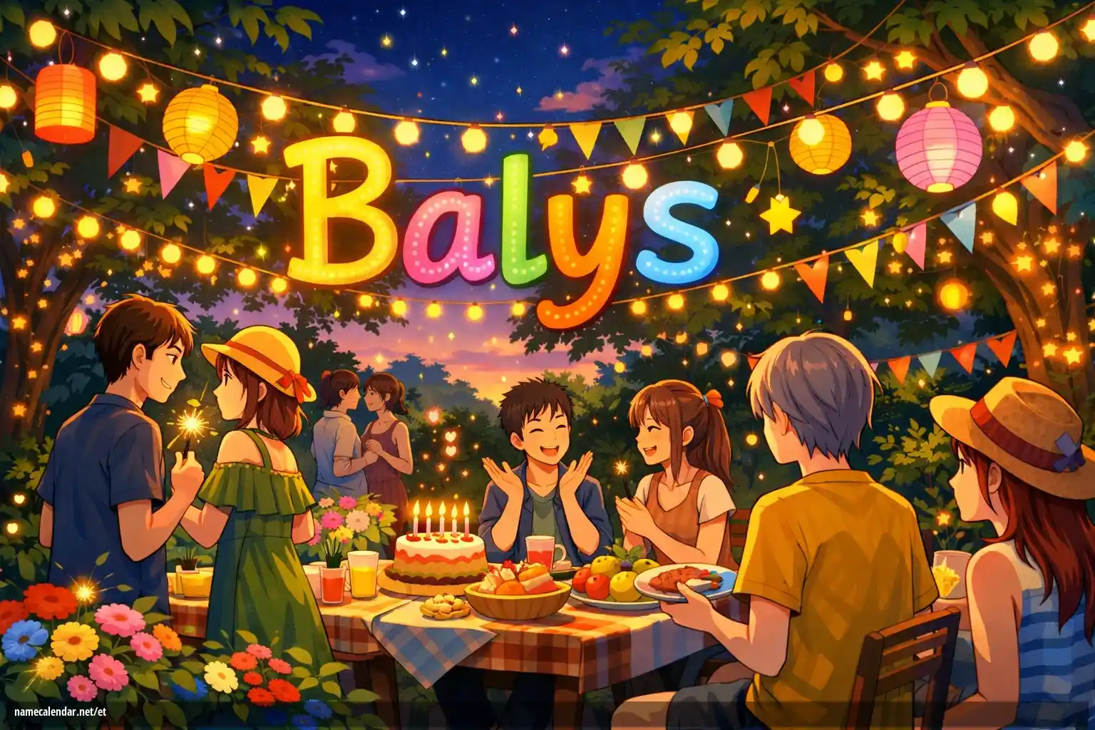 Nimepäeva ja nime tähistamine - Balys