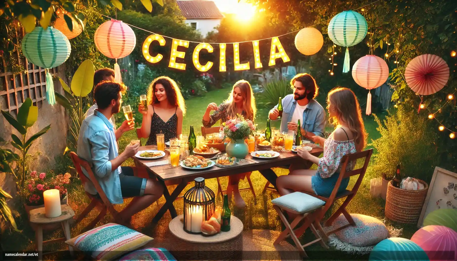 Nimepäeva ja nime tähistamine - Cecilia