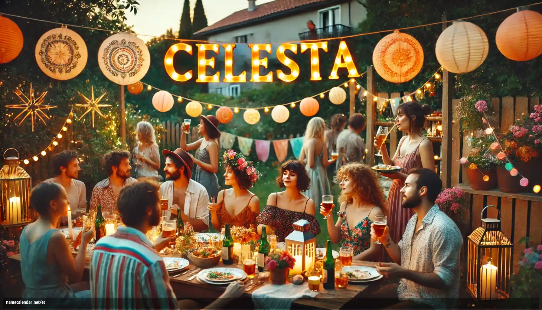 Nimepäeva ja nime tähistamine - Celesta