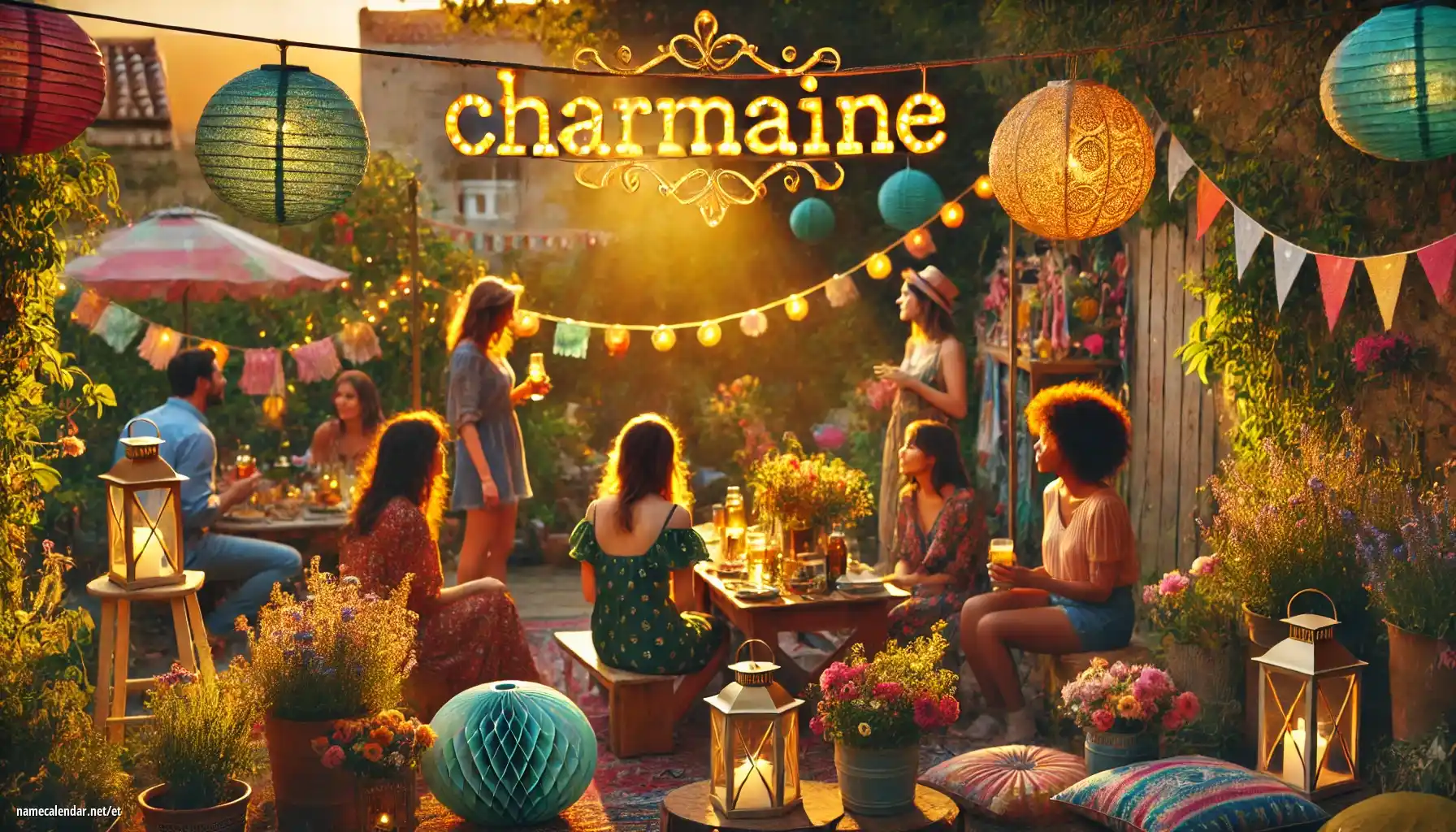 Nimepäeva ja nime tähistamine - Charmaine