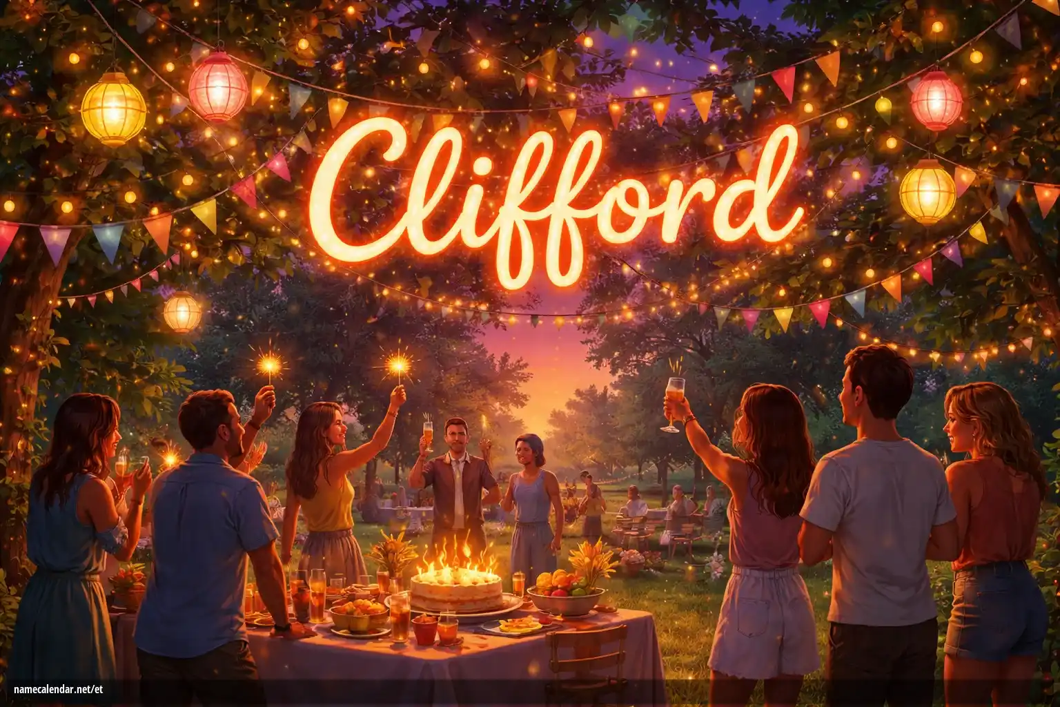 Nimepäeva ja nime tähistamine - Clifford