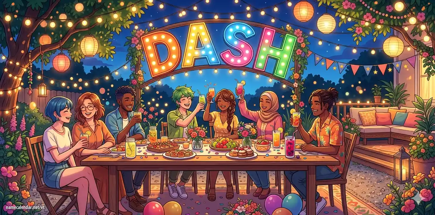 Nimepäeva ja nime tähistamine - Dash