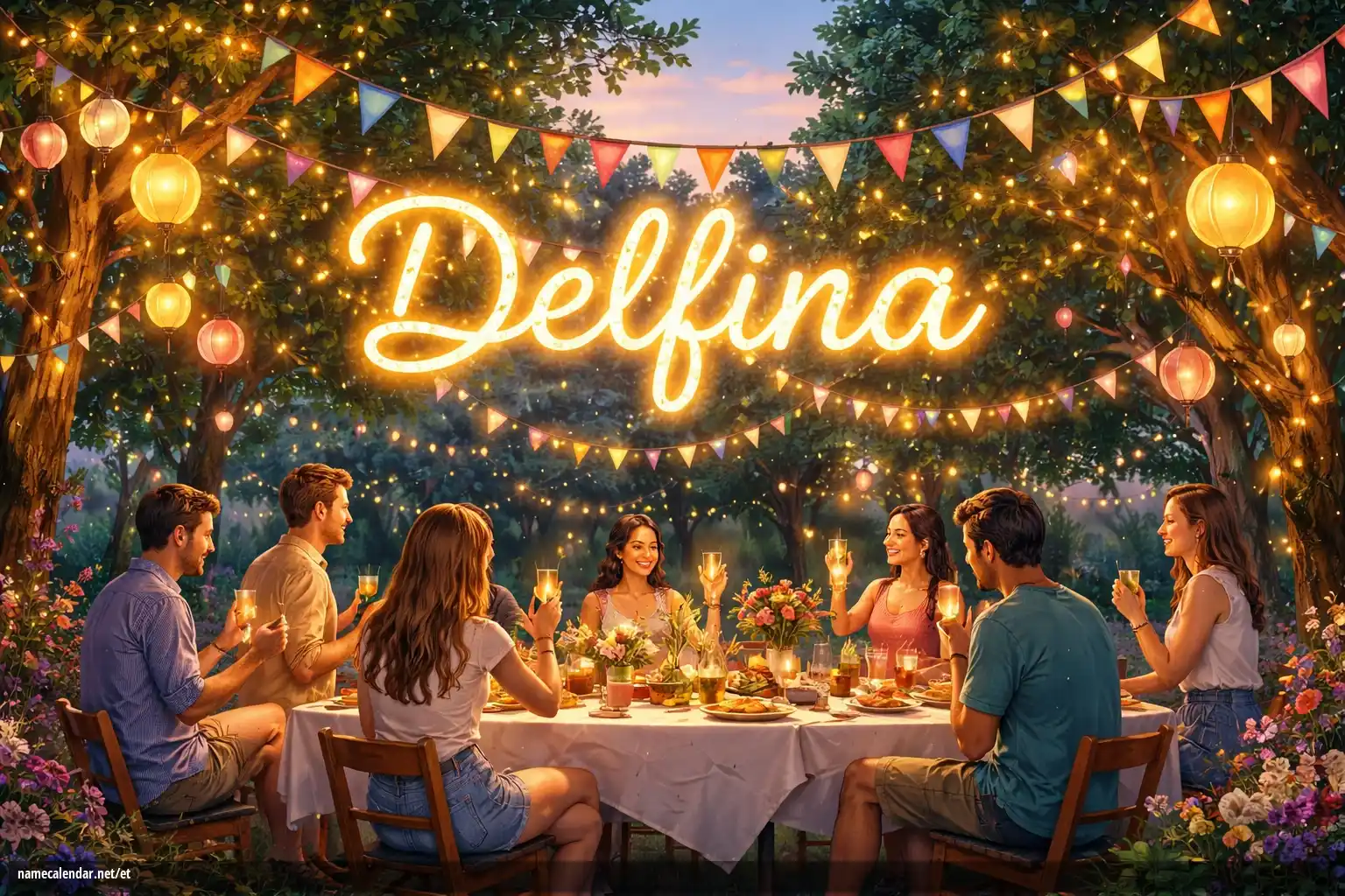 Nimepäeva ja nime tähistamine - Delfina