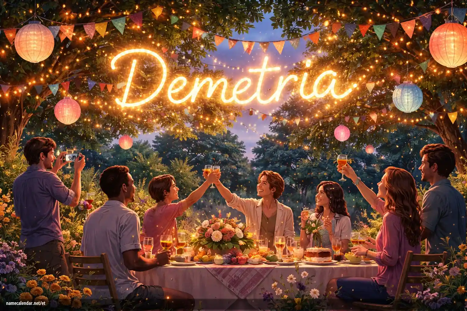 Nimepäeva ja nime tähistamine - Demetria