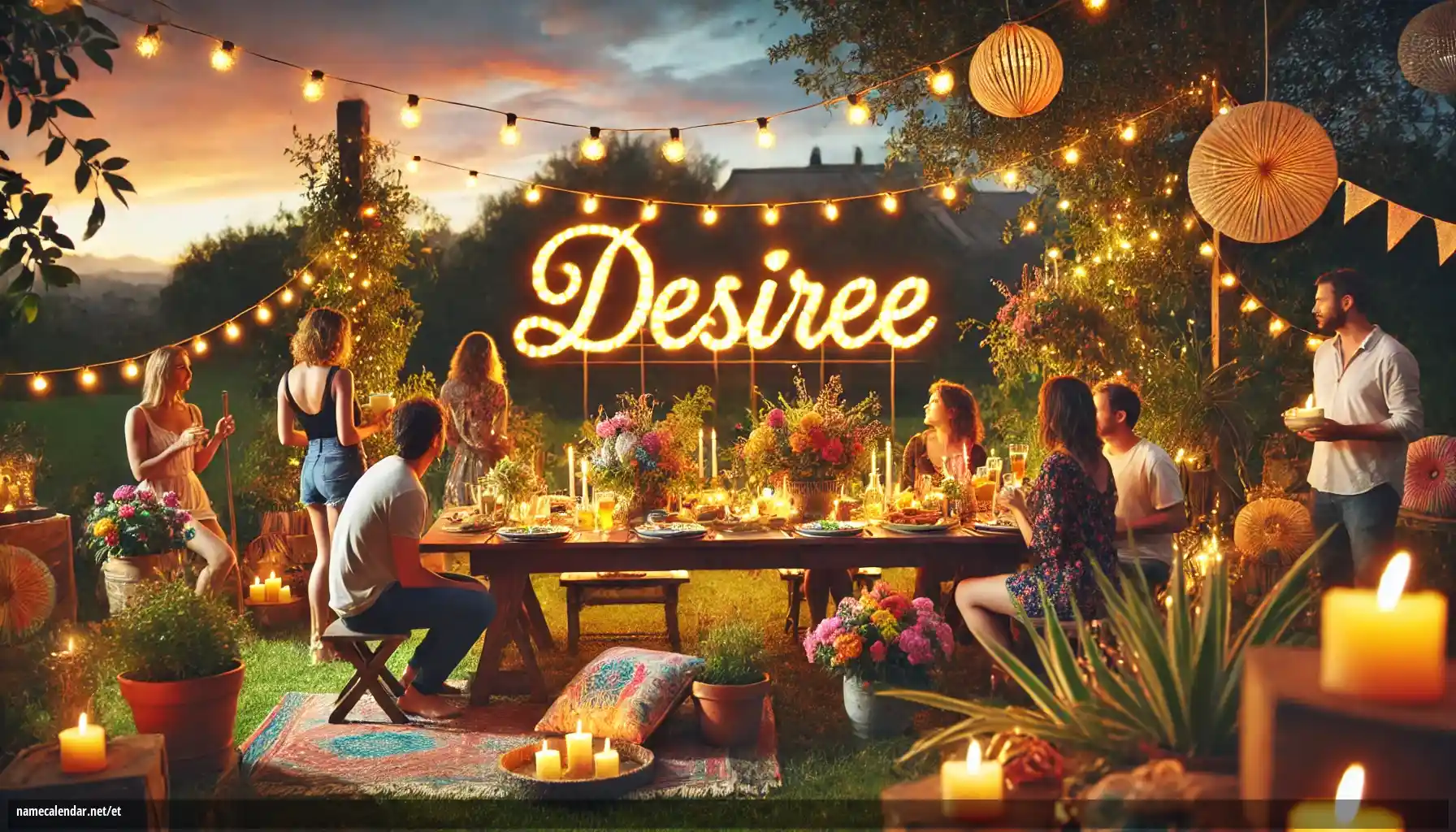 Nimepäeva ja nime tähistamine - Desiree