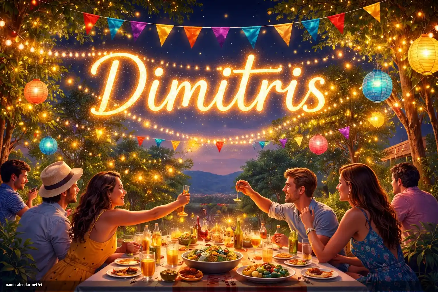 Nimepäeva ja nime tähistamine - Dimitris