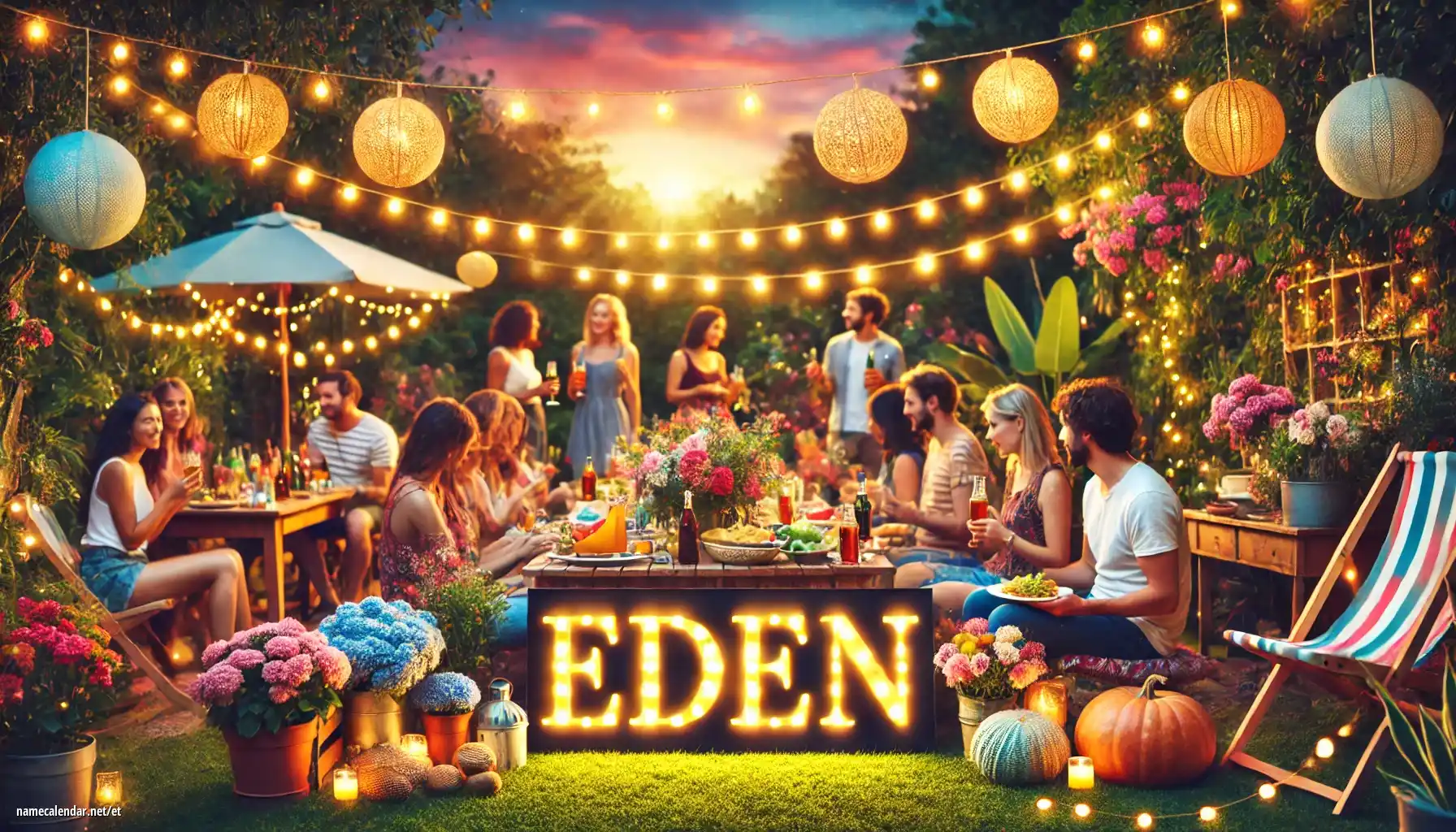 Nimepäeva ja nime tähistamine - Eden