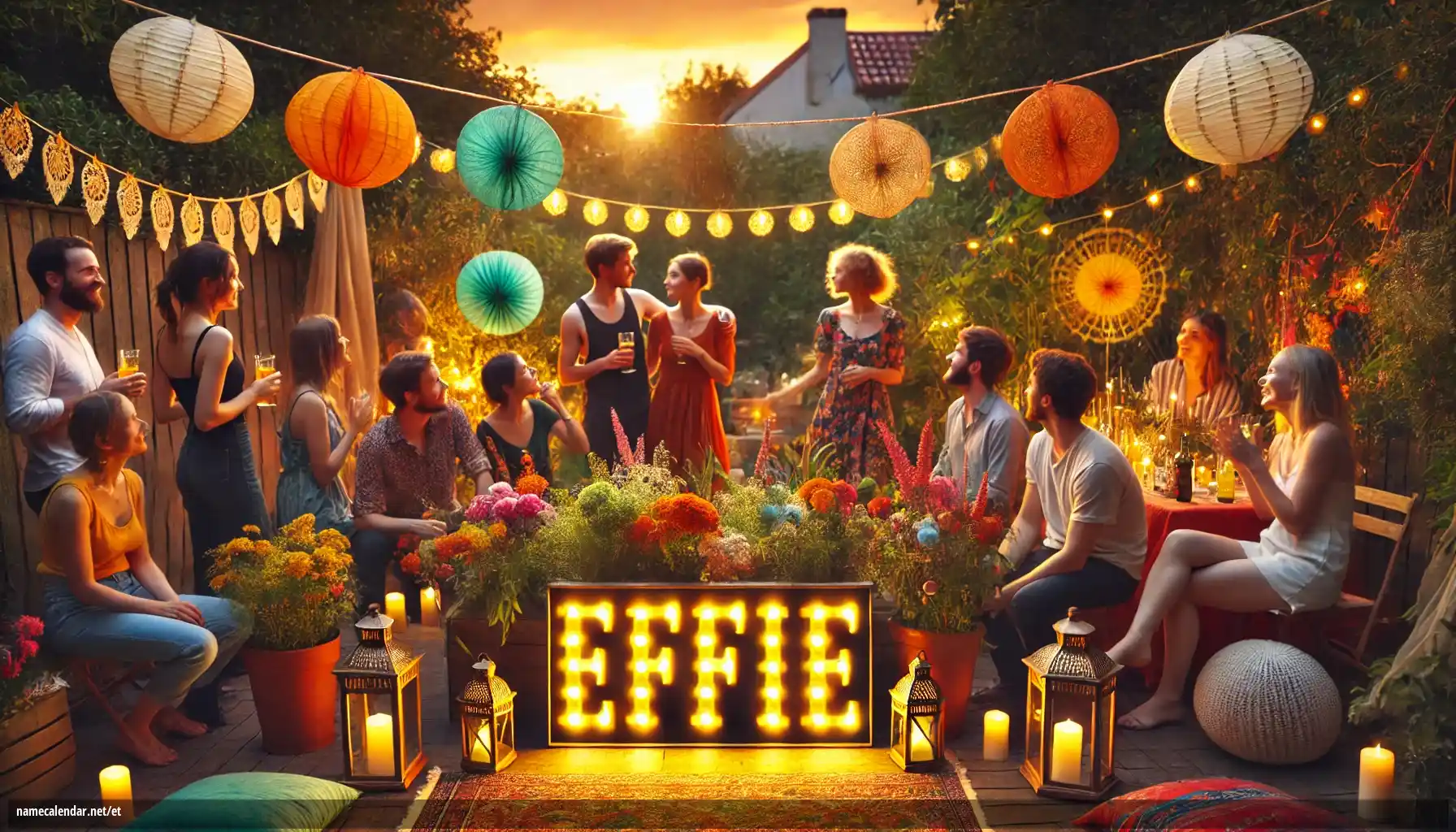 Nimepäeva ja nime tähistamine - Effie