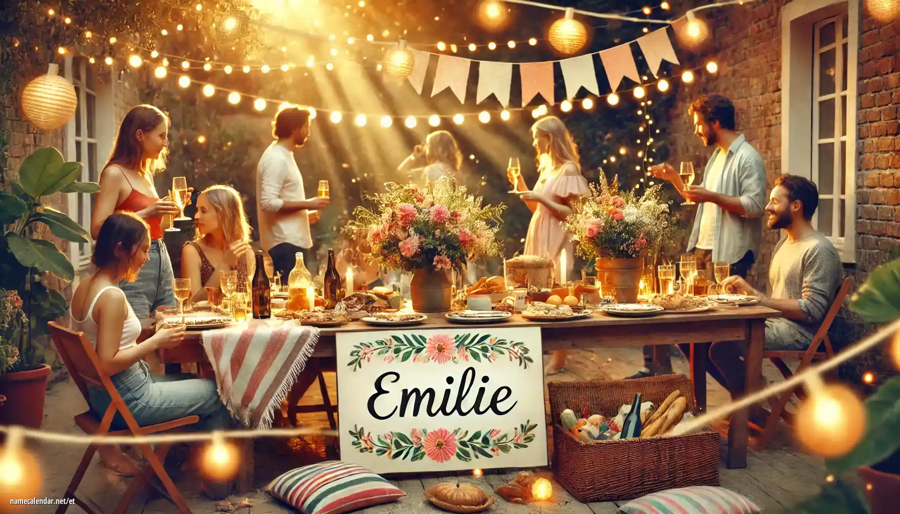 Nimepäeva ja nime tähistamine - Emilie