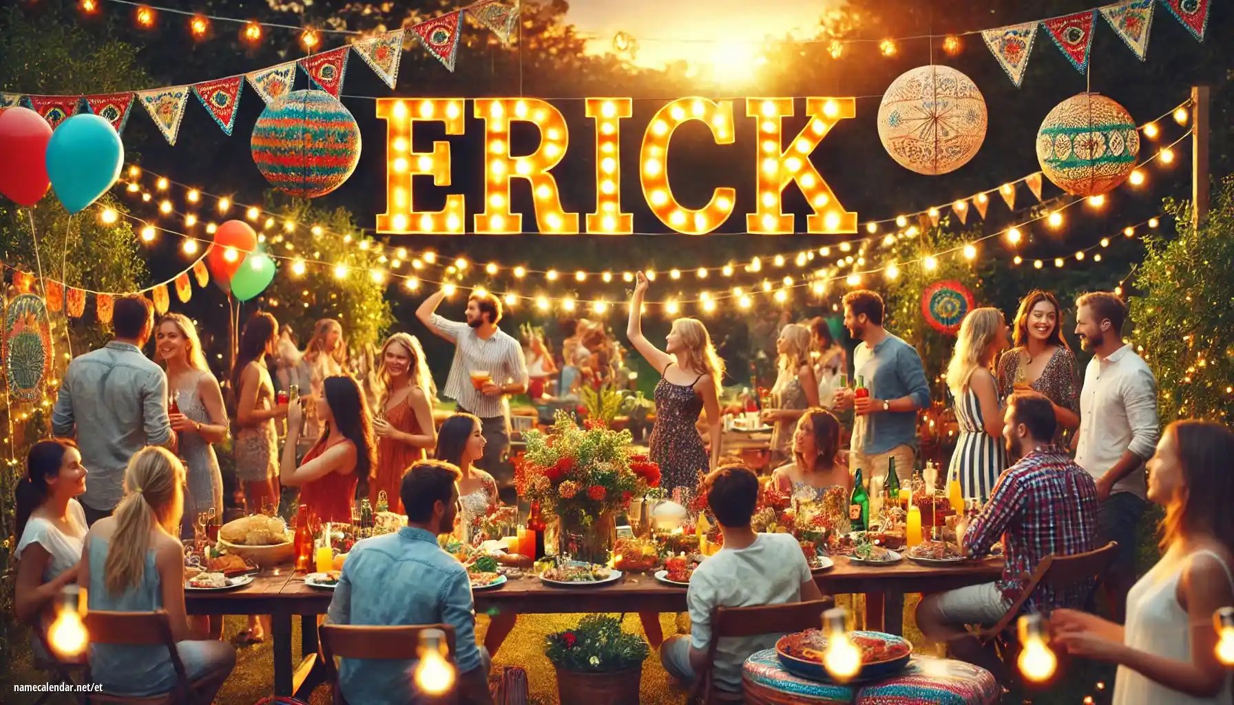 Nimepäeva ja nime tähistamine - Erick