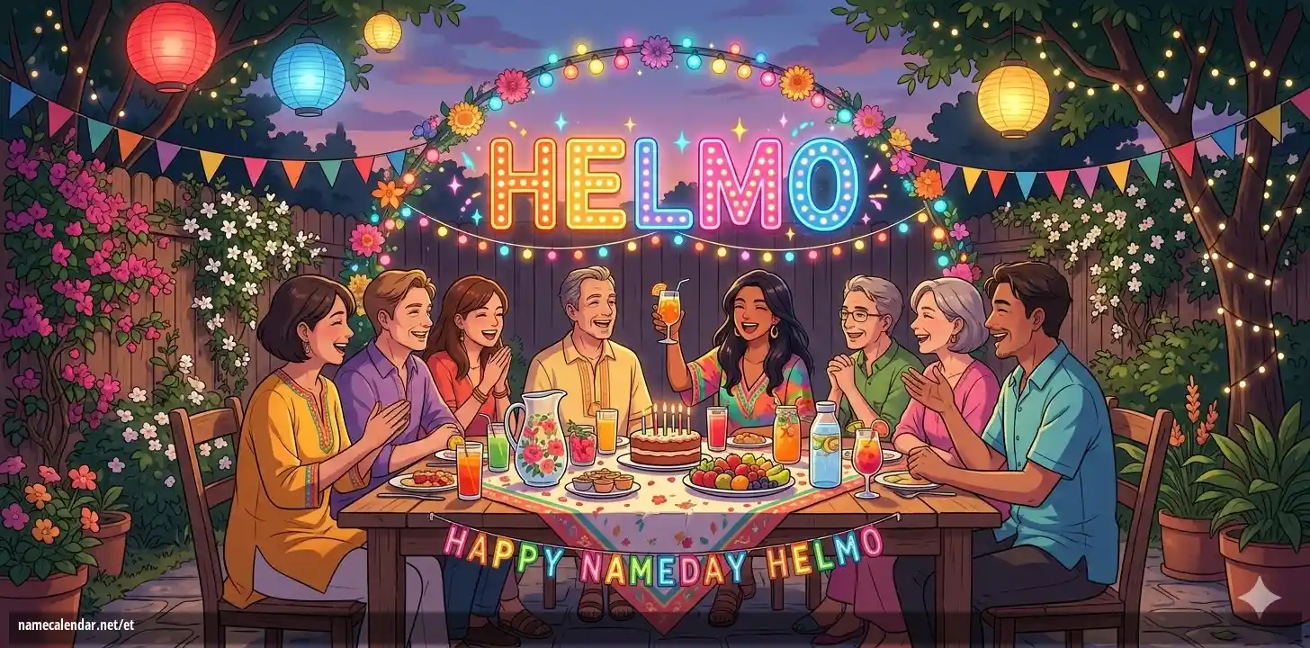 Nimepäeva ja nime tähistamine - Helmo