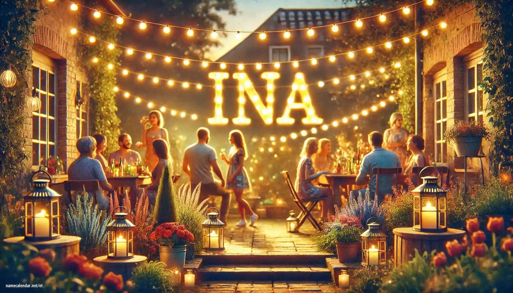 Nimepäeva ja nime tähistamine - Ina