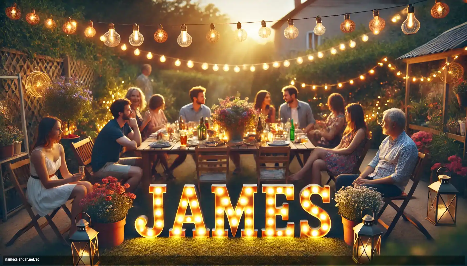 Nimepäeva ja nime tähistamine - James