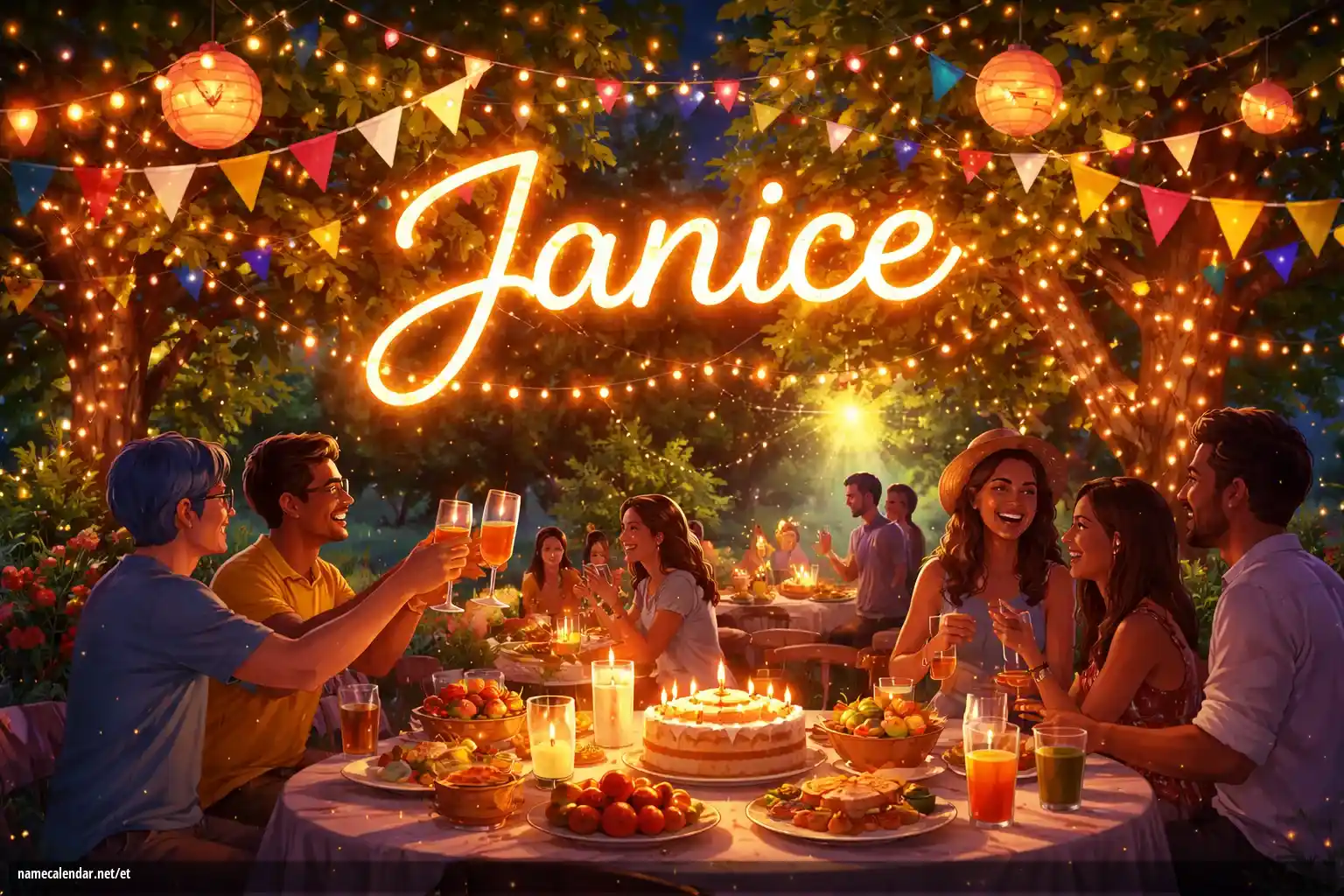 Nimepäeva ja nime tähistamine - Janice