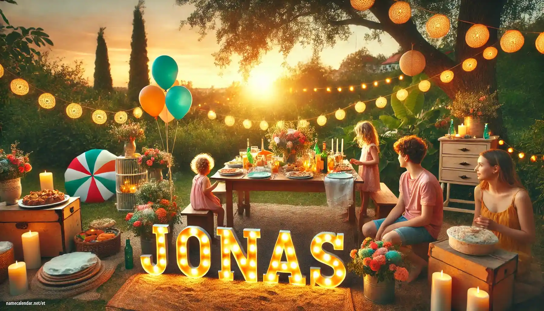 Nimepäeva ja nime tähistamine - Jonas