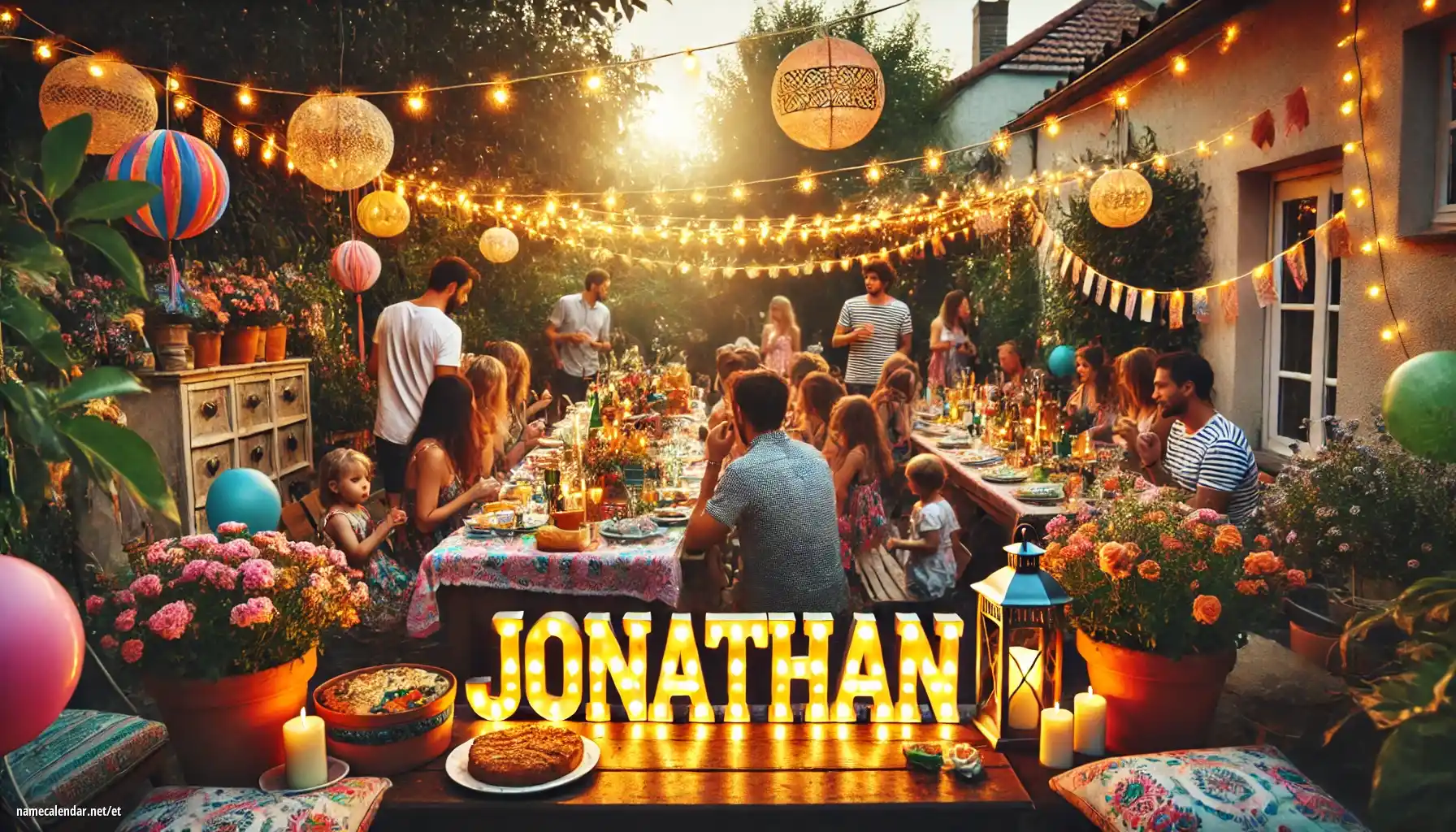 Nimepäeva ja nime tähistamine - Jonathan