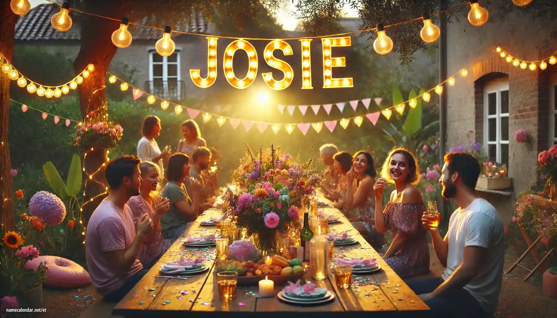 Nimepäeva ja nime tähistamine - Josie