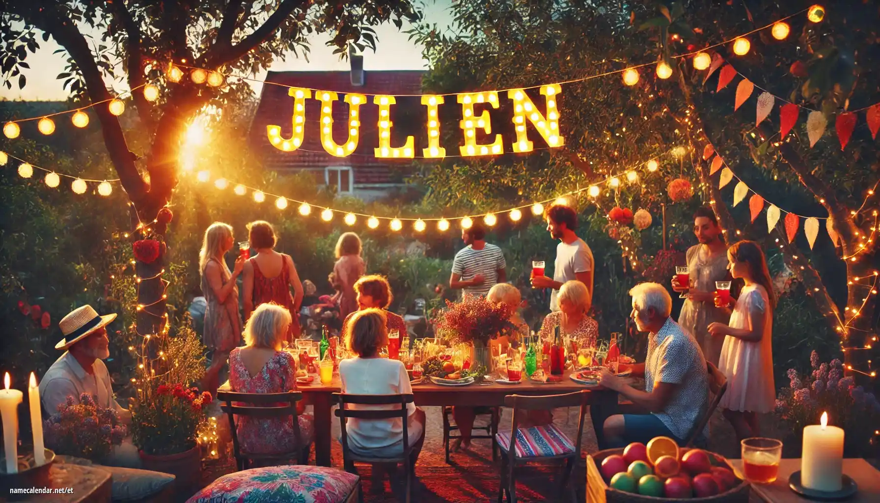 Nimepäeva ja nime tähistamine - Julien