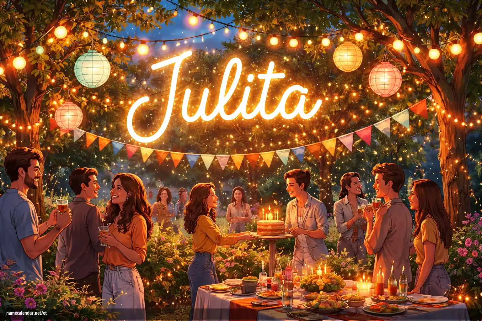 Nimepäeva ja nime tähistamine - Julita