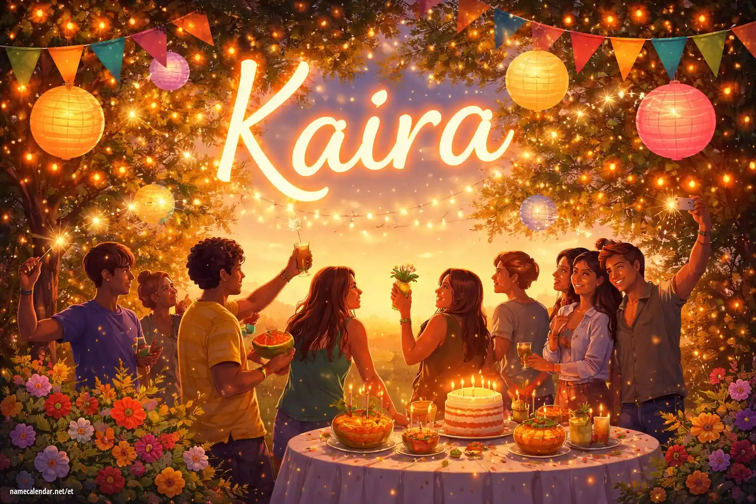 Nimepäeva ja nime tähistamine - Kaira