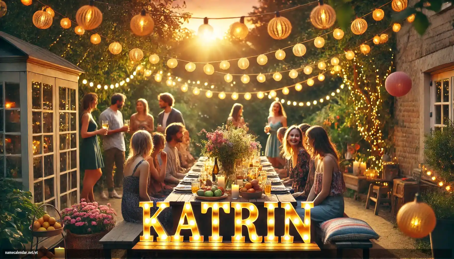 Nimepäeva ja nime tähistamine - Katrin