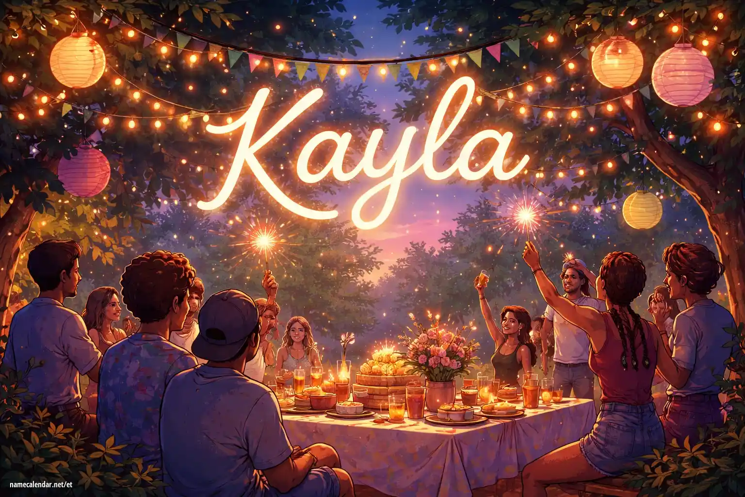 Nimepäeva ja nime tähistamine - Kayla