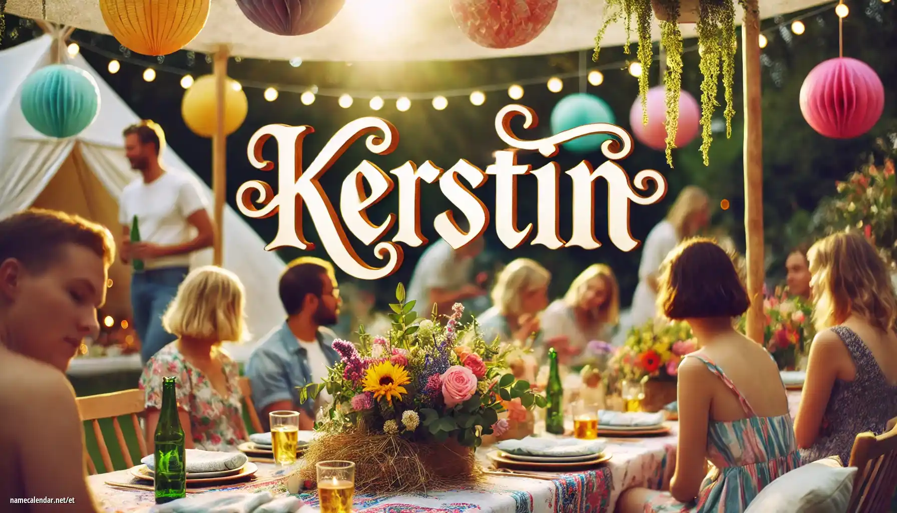 Nimepäeva ja nime tähistamine - Kerstin