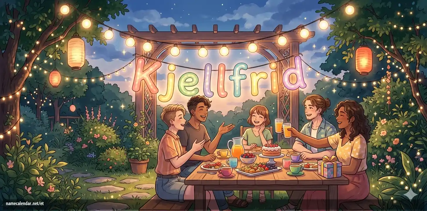 Nimepäeva ja nime tähistamine - Kjellfrid