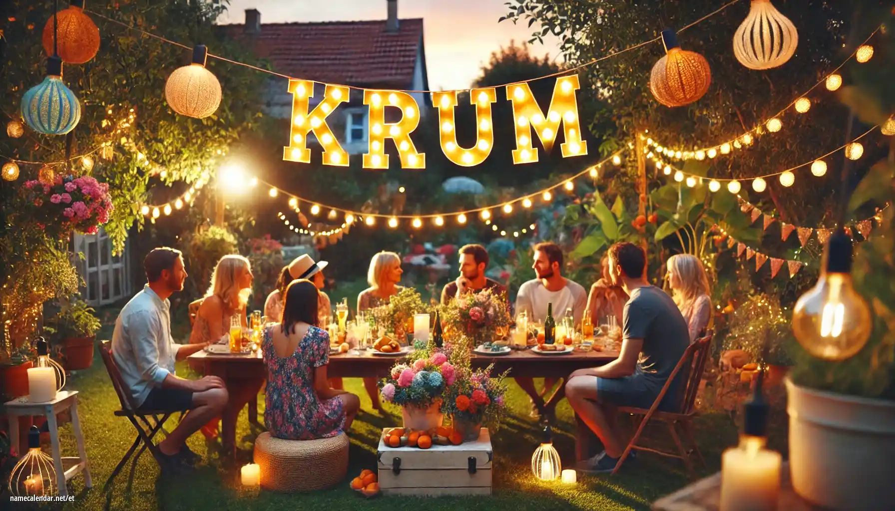 Nimepäeva ja nime tähistamine - Krum