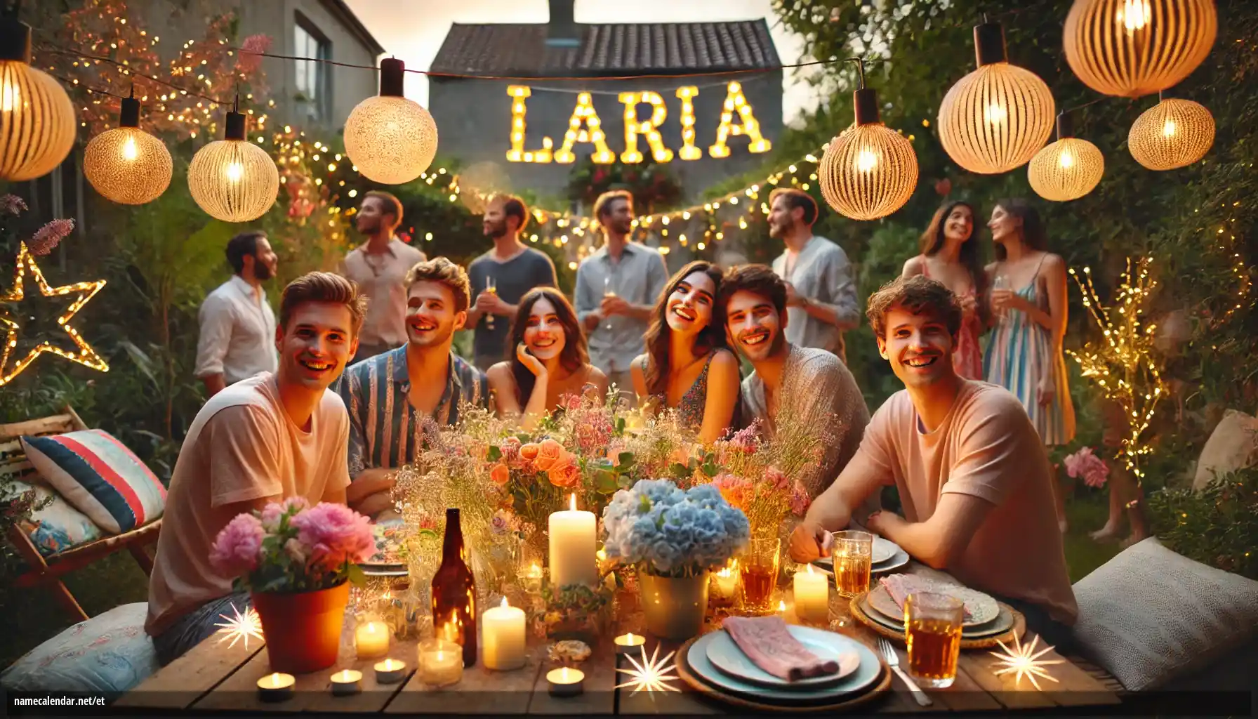 Nimepäeva ja nime tähistamine - Laria